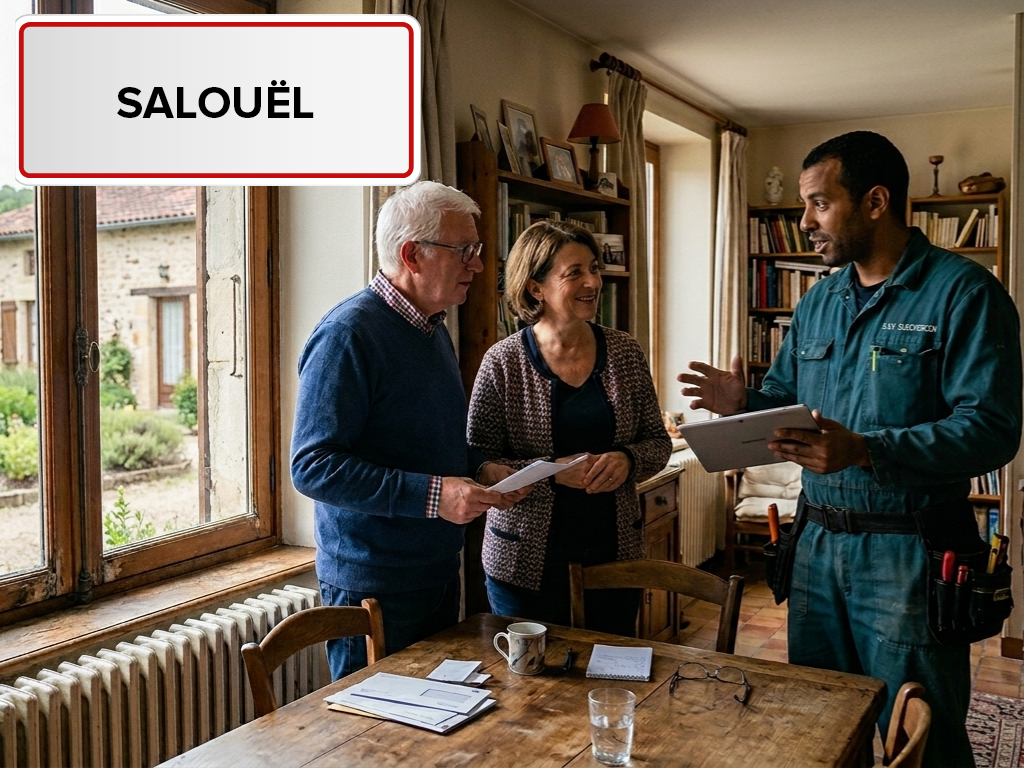 Installation de pompe à chaleur à Salouël (80480) dans la Somme